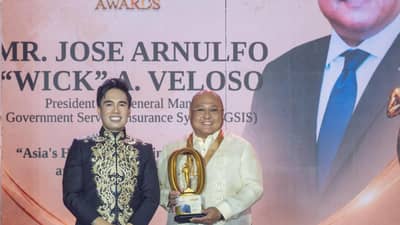 GSIS chief Wick Veloso named Asia’s Modern Hero