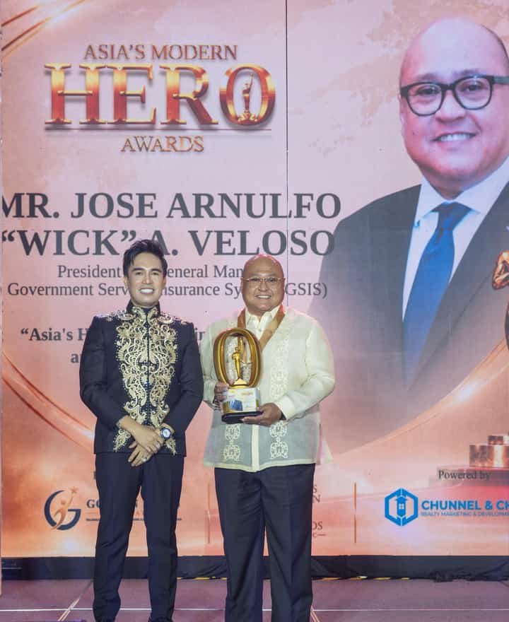 GSIS chief Wick Veloso named Asia’s Modern Hero