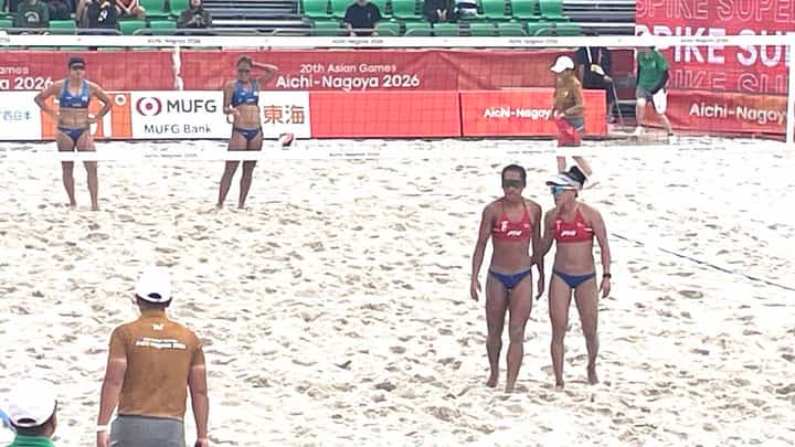 Pinay beach spikers plot semis showdown