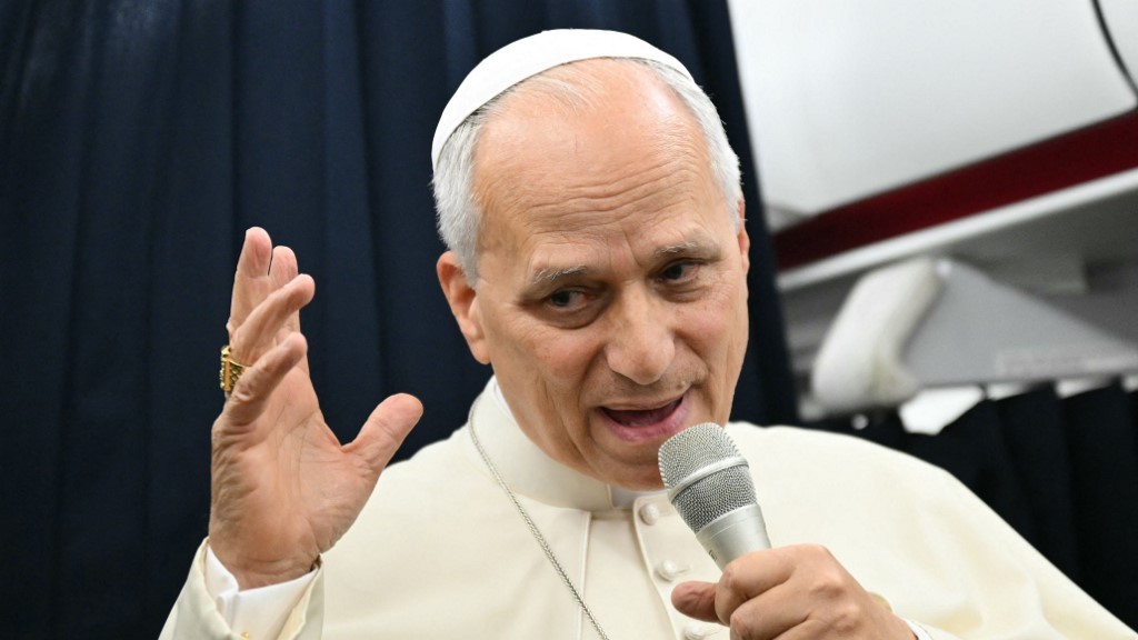 Pope urges Europe to counter ‘lies and deceit’