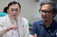 SENATOR Christopher “Bong” Go and DPWH Secretary Vince Dizon