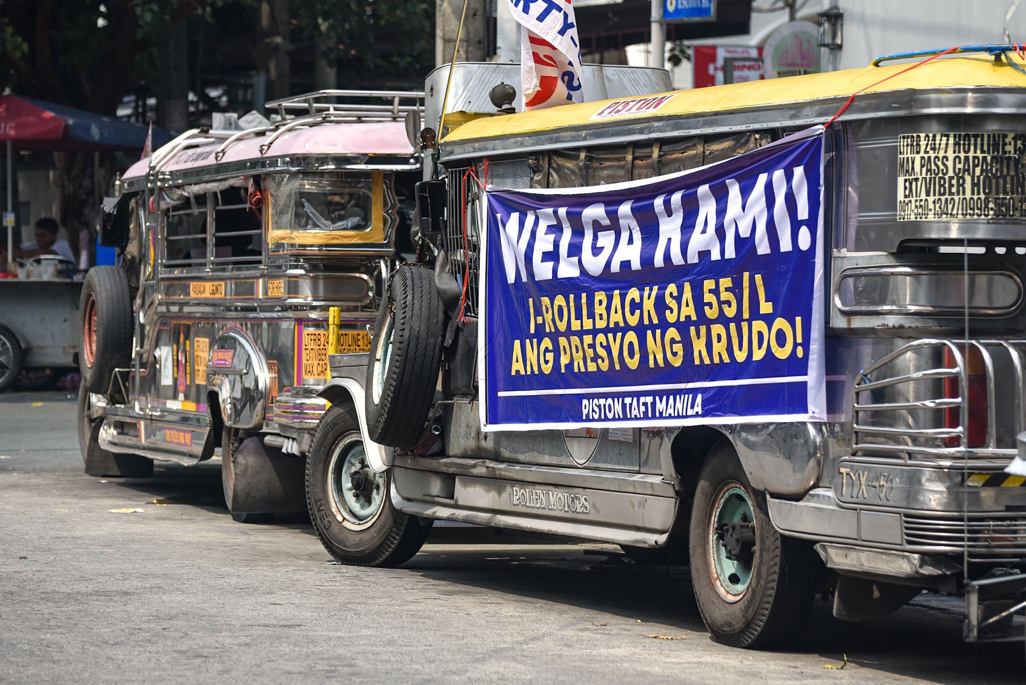 Jeepney drivers, operators strike, wants Oil Deregulation Law junked