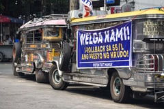 Jeepney drivers, operators strike, wants Oil Deregulation Law junked