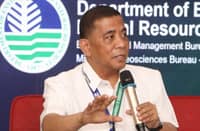 DENR regional executive director Arturo Salazar