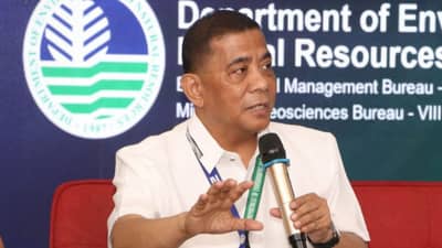 DENR regional executive director Arturo Salazar
