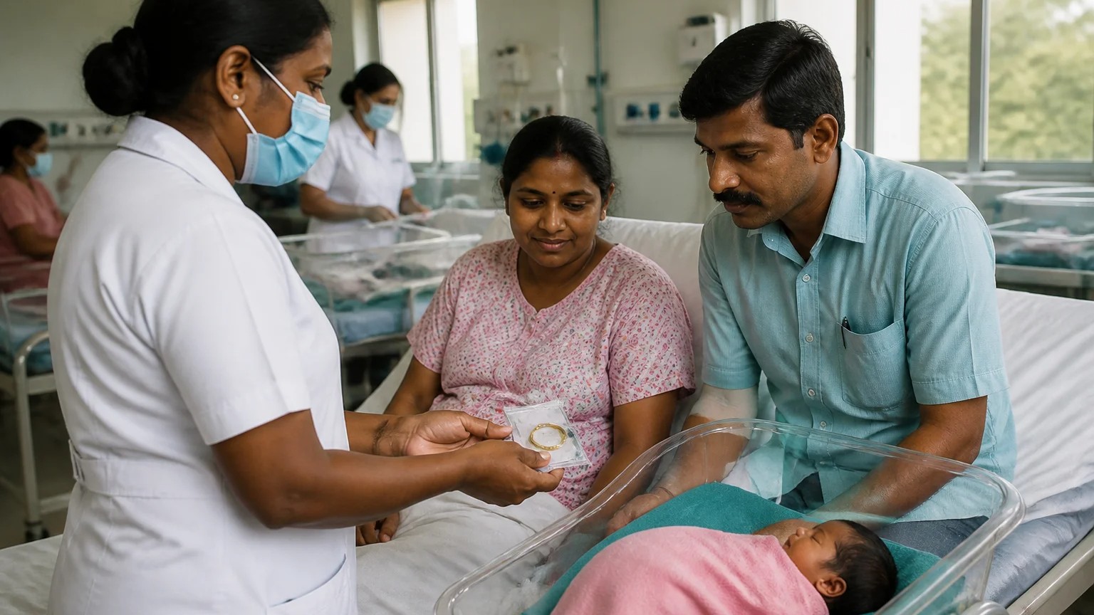 Newborns given free gold