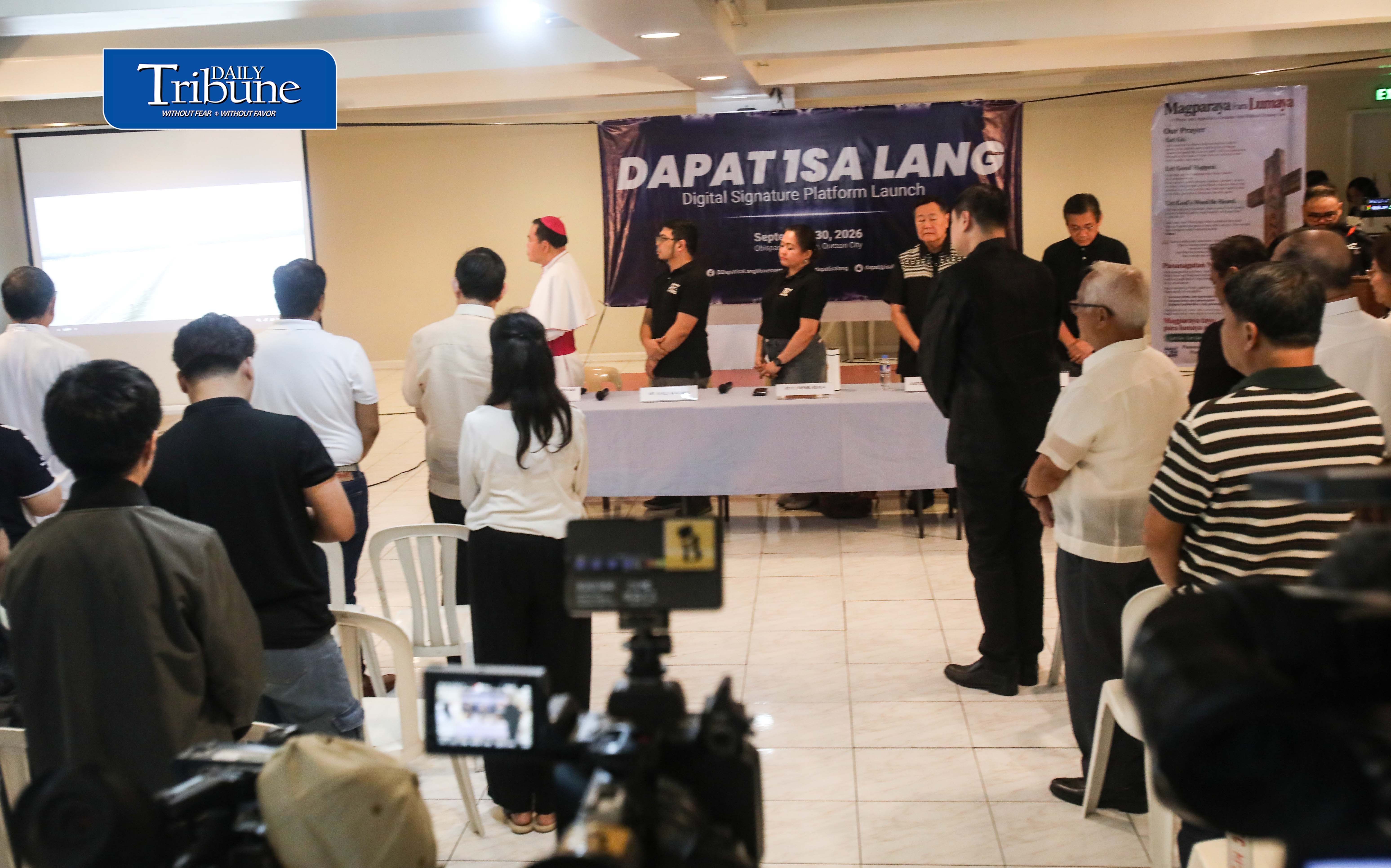 Dapat Isa Lang Coalition Launch