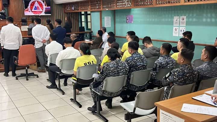 Seven officials from DPWH Bulacan 1st District Engineering Office entered not guilty pleas at the Sandiganbayan Fifth Division for their pending case of graft related to an anomalous P77 million flood control project in Balagtas, Bulacan.