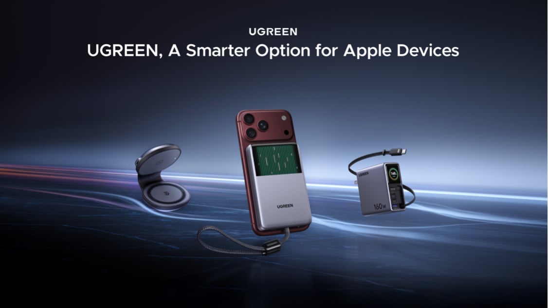UGREEN launches MagFlow, Nexode Pro chargers for Apple devices