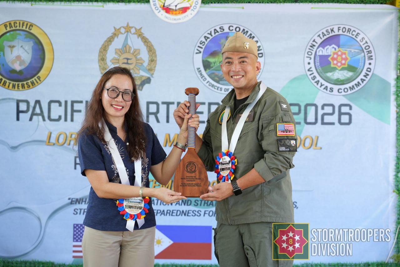 Pacific Partnership, Army turn over renovated classroom in Tacloban