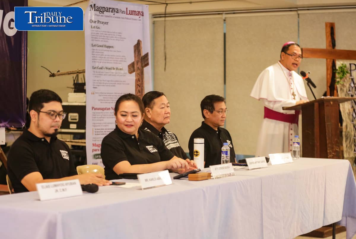(September 30 2026) Anti-political dynasty advocates led by Former Supreme Court Senior Associate Justice Antonio Carpio together with Bishop Elias Ayuban, and Fr. Robert Reyes along with others launch the “Dapat Isa Lang” coalition, a digital campaign website that aims to make its signature campaign  for a genuine anti-political dynasty law more accessible to the public, on Wednesday September 29 2026. Photo/Analy Labor