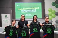 JESS Pomida, Adrian Marcelino, Rey Angelo Imperio and John Alster Soriano vow to go all out as they compete in the 2026 OXFAM Trailwalker Hong Kong set from 20 to 22 November.