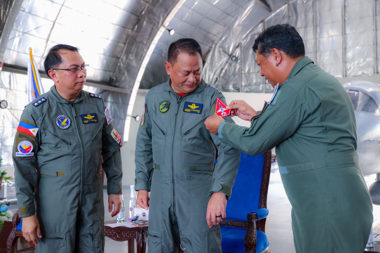 AFP chief joins PAF air defense exercise in Pampanga