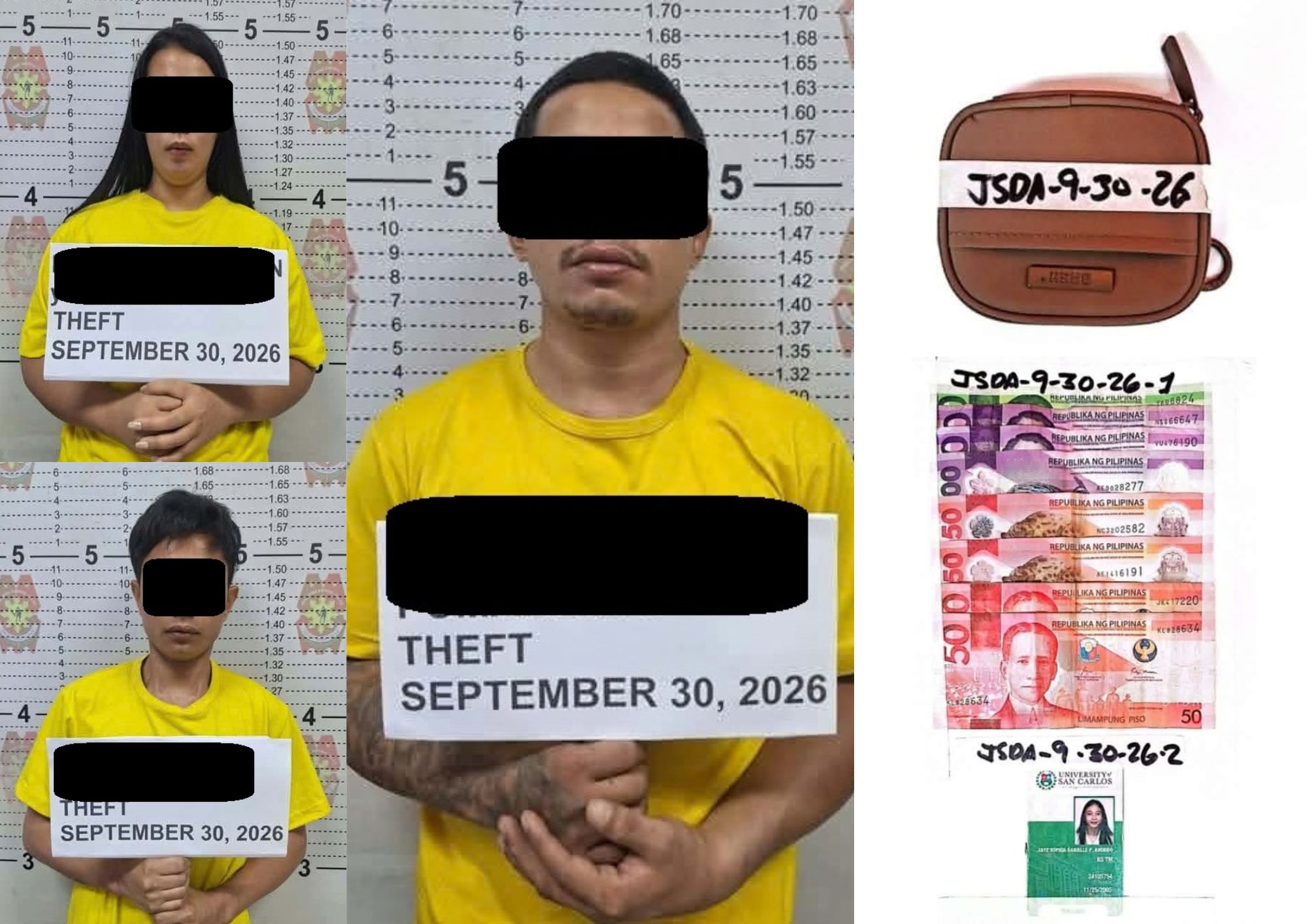 Three suspects nabbed after bus theft in QC