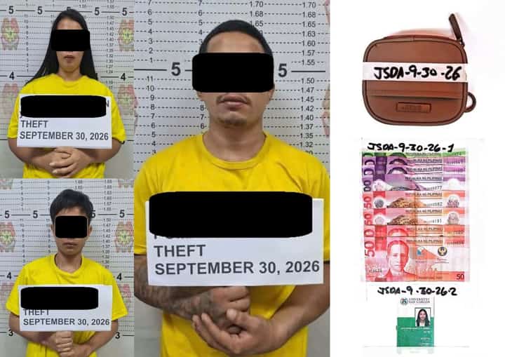 Three suspects nabbed after bus theft in QC