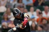 CHASE Meidroth blasts a home run to power the Chicago White Sox to a 7-3 win over the Houston Astros in the playoffs of Major League Baseball on Wednesday.