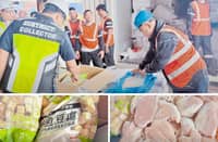 CUSTOMS authorities at the Port of Subic intercepted a P6.669-million shipment of frozen chicken meat from Hong Kong that had been misdeclared as cooked tofu amid the Bureau of Customs’ intensified crackdown on agricultural smuggling and customs fraud.