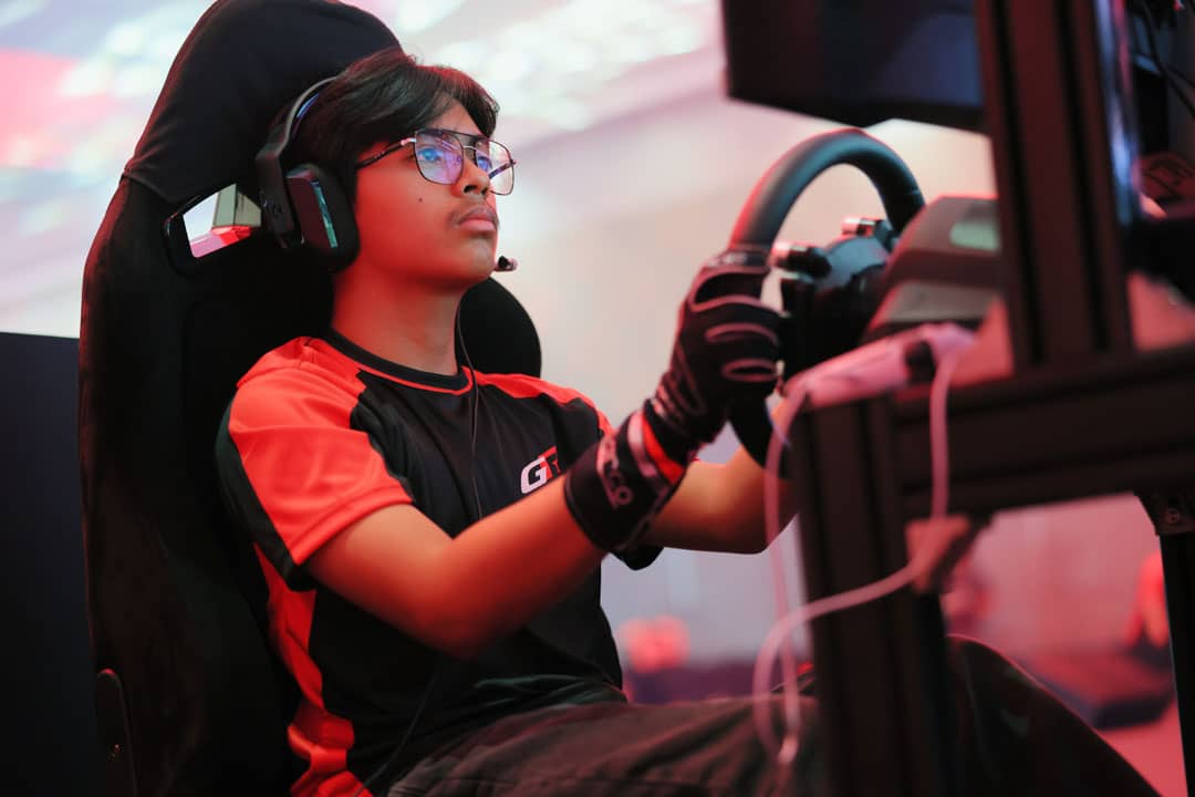ENZO Ison wins all four races to claim the Junior Class championship at the Toyota Gazoo Racing Philippines Esports GT National Finals in Pasay City.