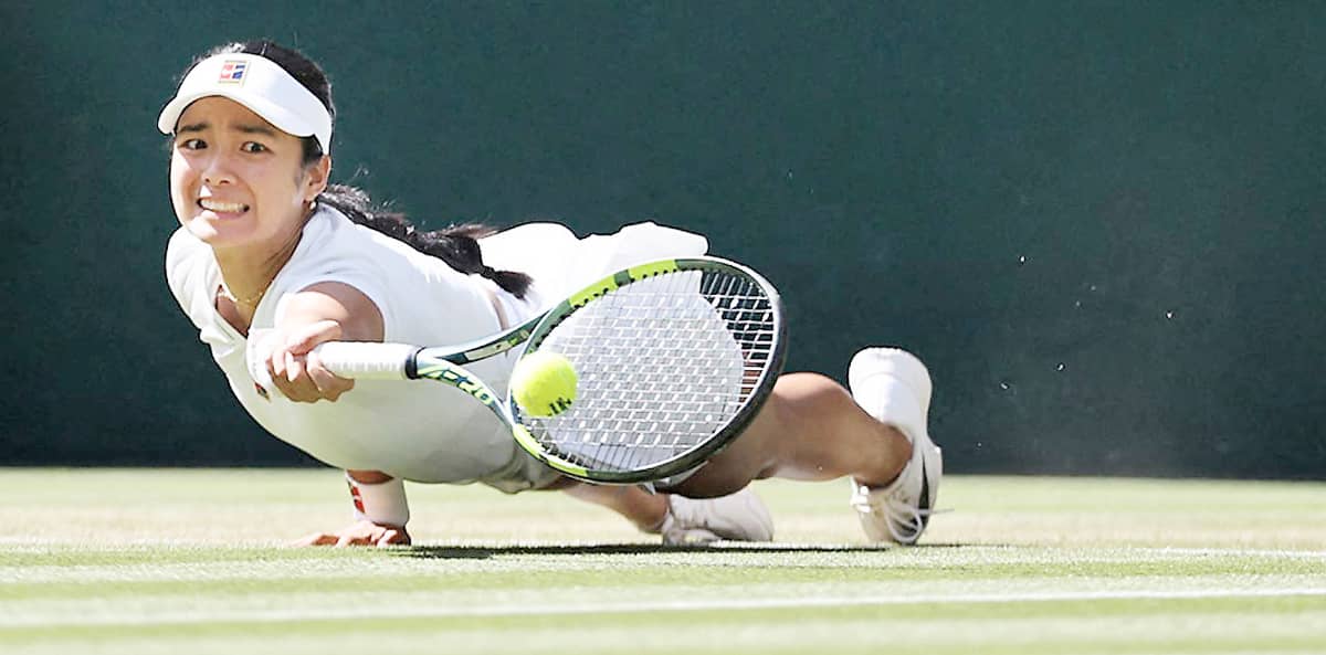 ALEX Eala’s horizontal forehand at Wimbledon had the entire internet talking.