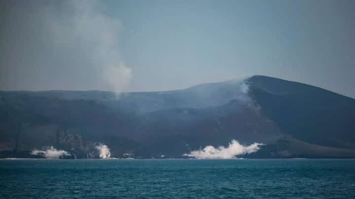 New islands appear after volcano erupts