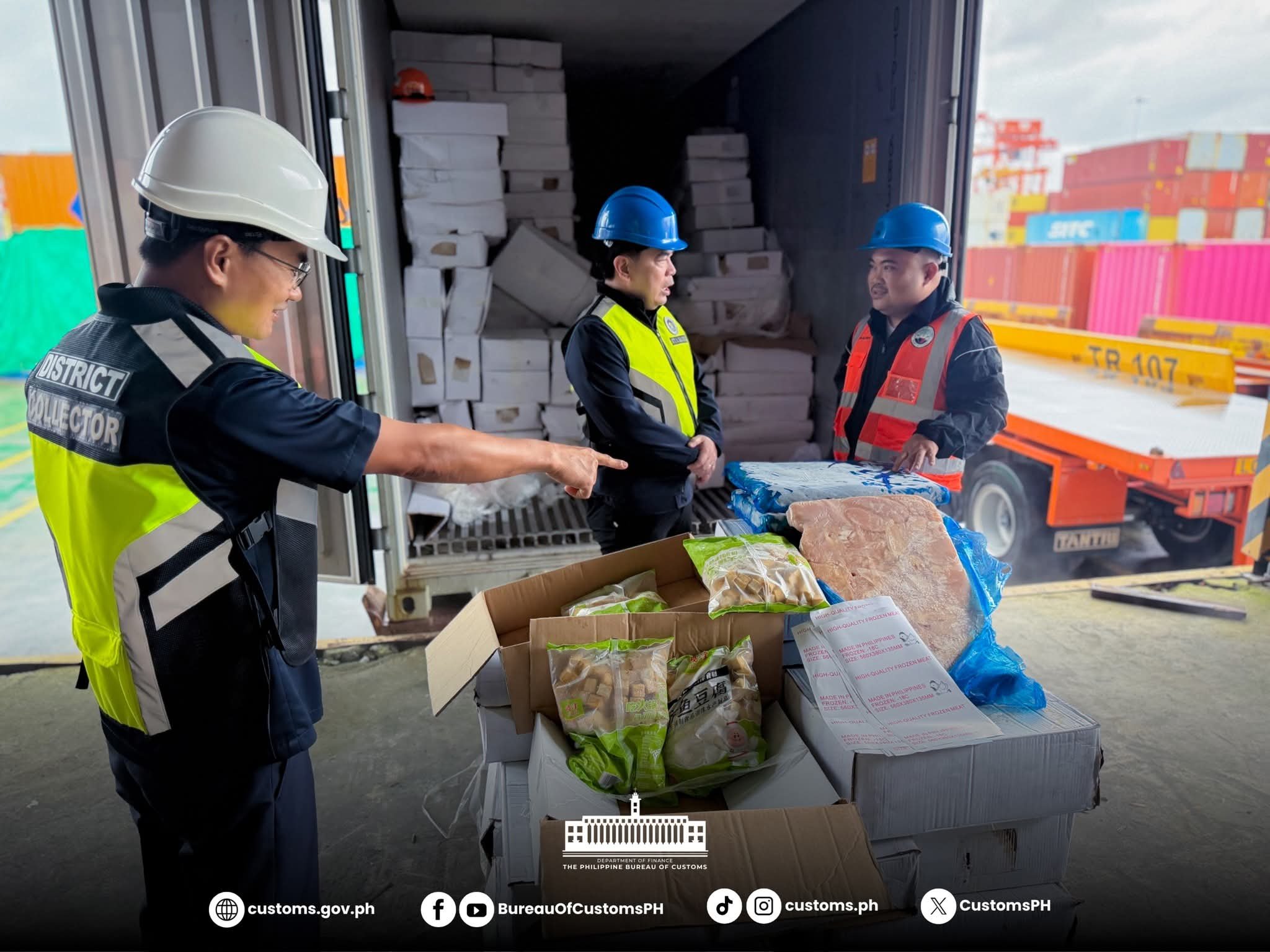 P6.7M frozen chicken seized in Subic
