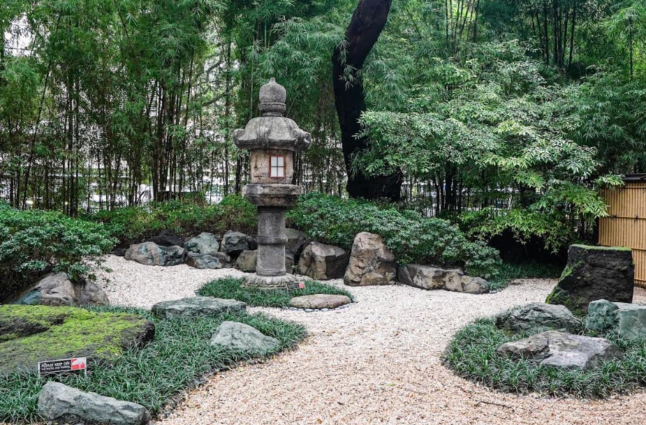 Security Bank, MUFG renew Makati Japanese garden

