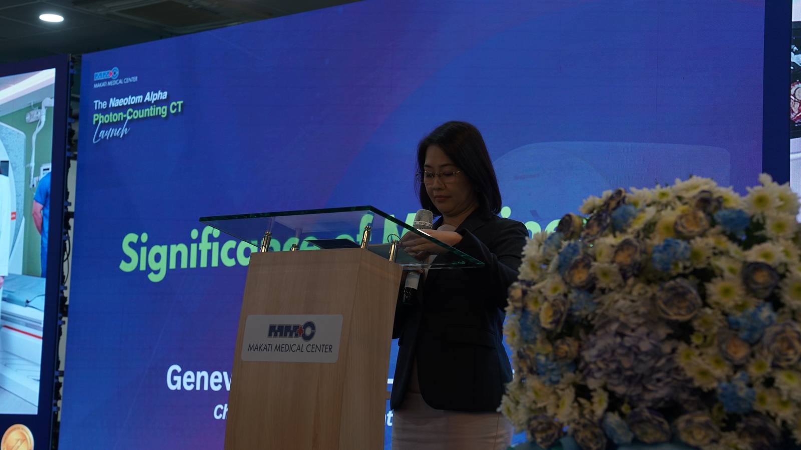MMC Radiology Department chairperson Dr. Genever A. Serna-Santos.