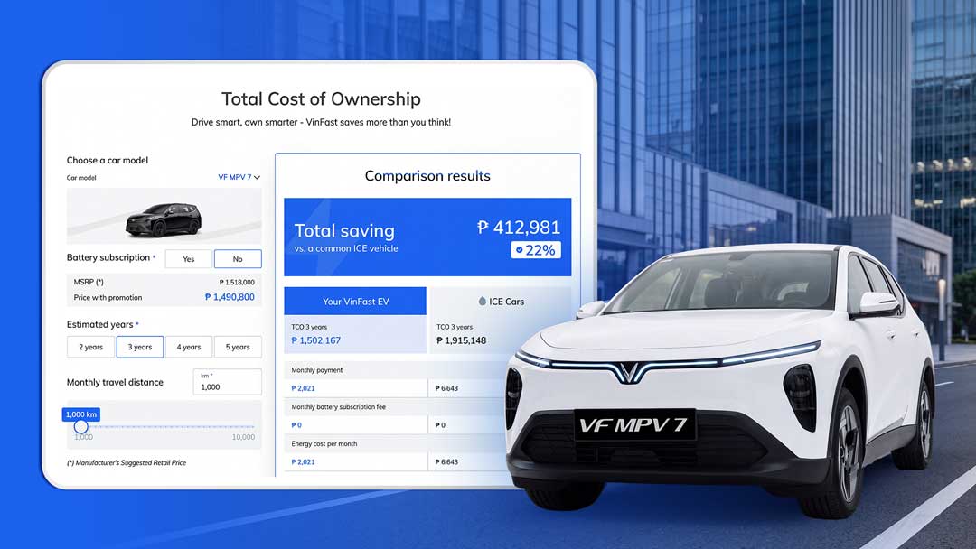 VinFast projects P413K savings with MPV 7