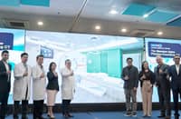 (FROM left) Ashutosh Sharma, MMC medical director Dr. Saturnino P. Javier, MD, Noel L. Rosas, MD, MMC Radiology Department chairperson Dr. Genever A. Serna-Santos, MD, MD, Jackson U. Dy, MD, Arnold C. Ocampo, CPA, MMHoA, Paula Villafuerte, Michael Schermer and Suraj Chandrasekharan during the unveiling of the NAEOTOM Alpha Photon-Counting CT at the Makati Medical Center 8F Auditorium on 25 September.