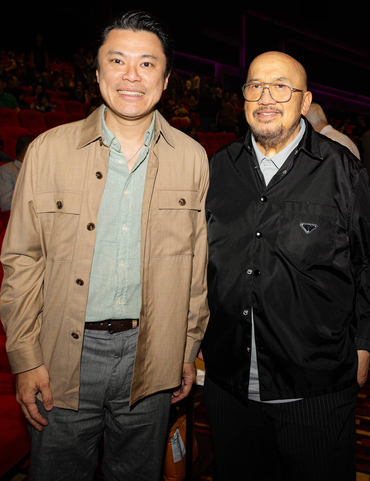 NEWPORT World Resorts executive chairman Kevin L. Tan (left) and VIVA Communications Inc. chairman Vicente ‘Boss Vic’ del Rosario Jr.