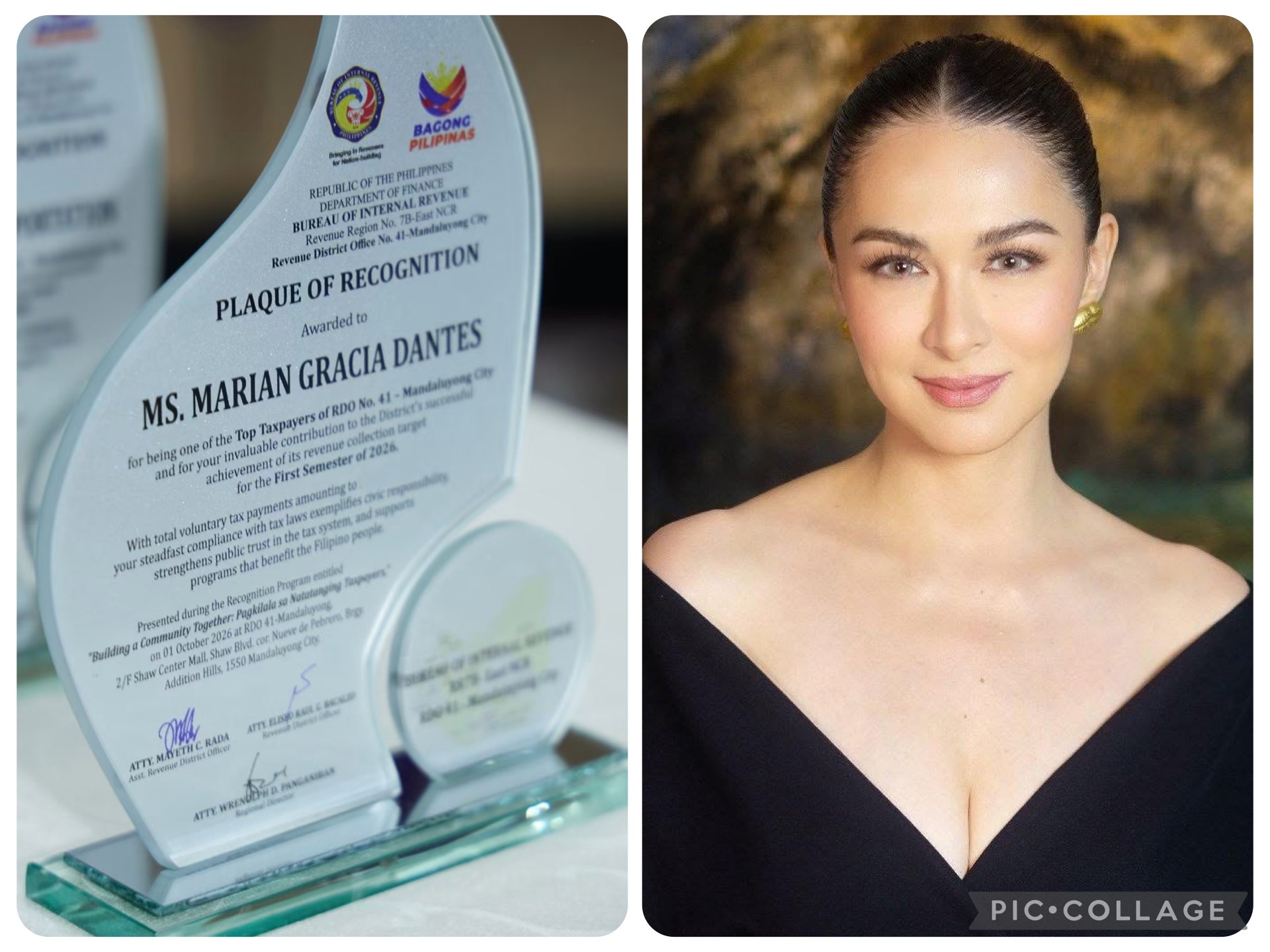 Marian Rivera champions civic duty after taxpayer recognition