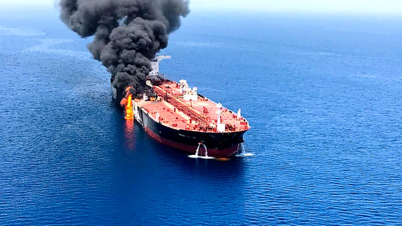 Oil tankers attacked