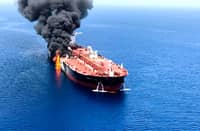 Oil tankers attacked