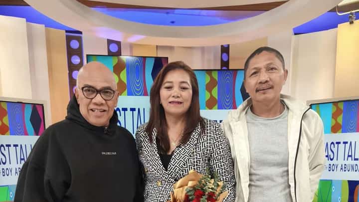 Rovelyn Baterbonia in recent guesting at Fast Talk with Boy Abunda