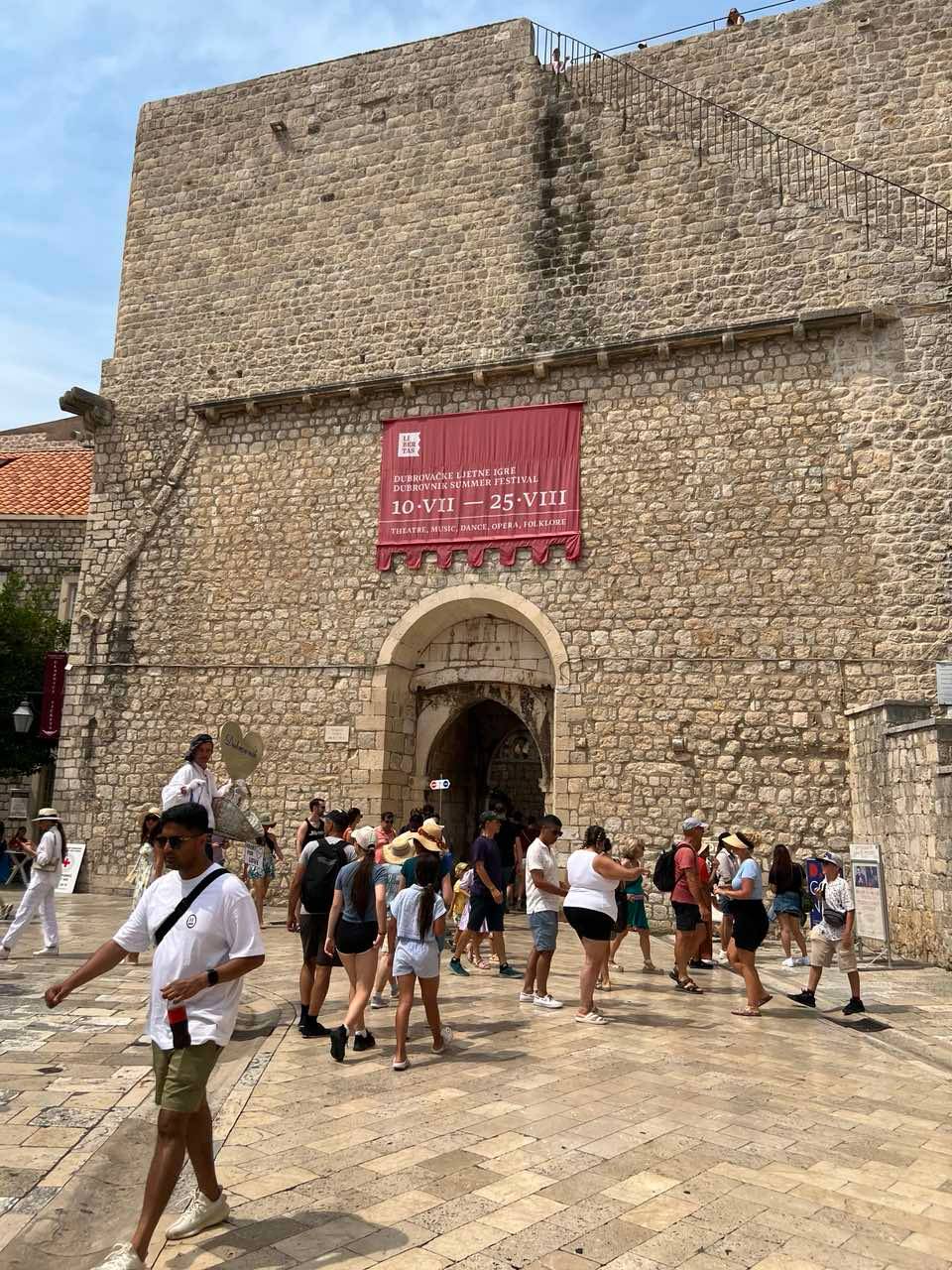 THE Pile Gate, a main entrance to the walled city.