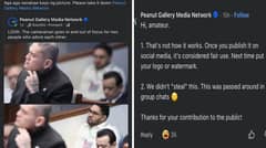 Peanut blog site steals Tribune work