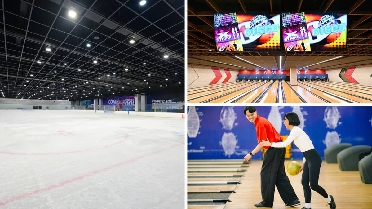 SM Supermalls’ ice-skating rinks and bowling alleys are home to both hobbyists and future champions.