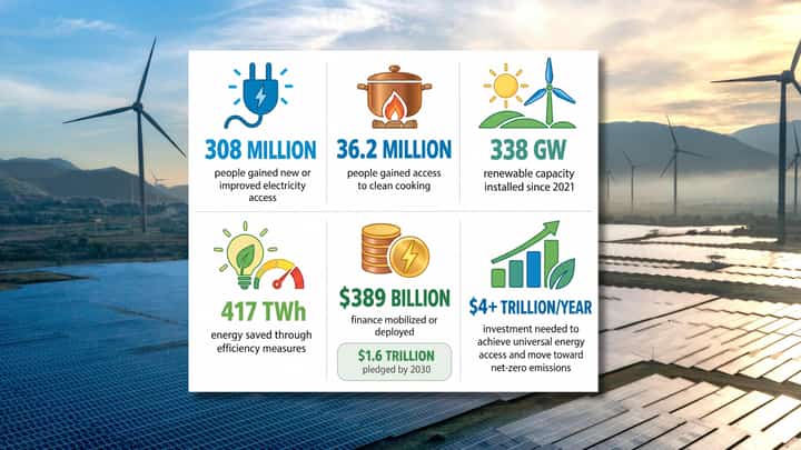 RESULTS from five years of action toward affordable and clean energy for all.