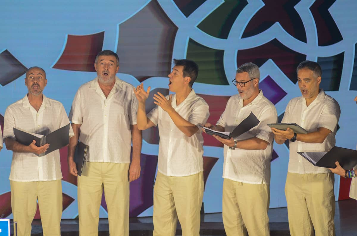 THE gentlemen of the choir.