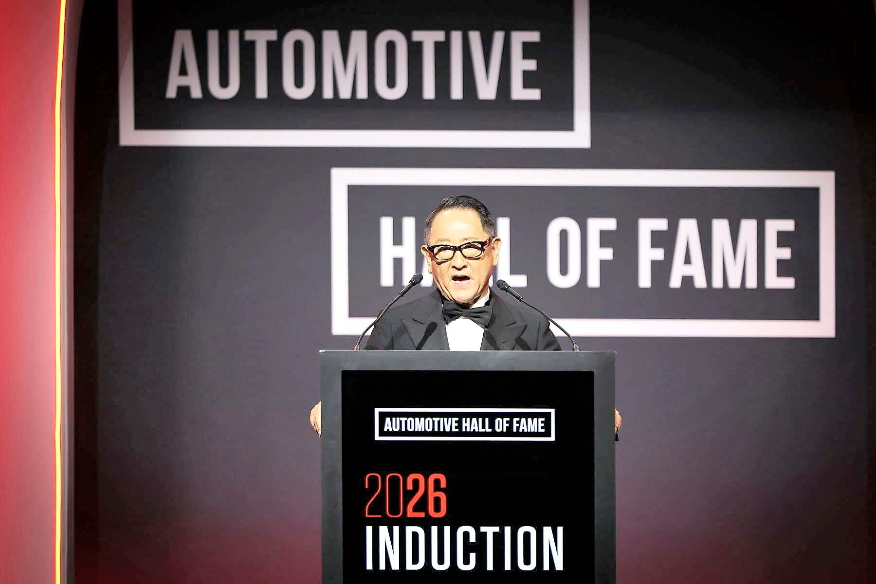 Toyota’s Akio Toyoda joins Automotive Hall of Fame