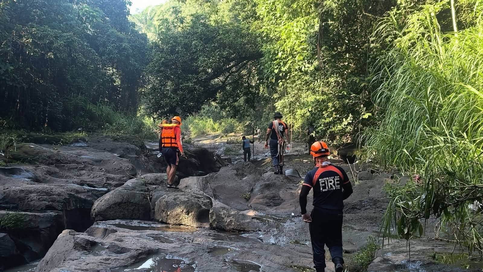 Jeep swept away,  one missing
