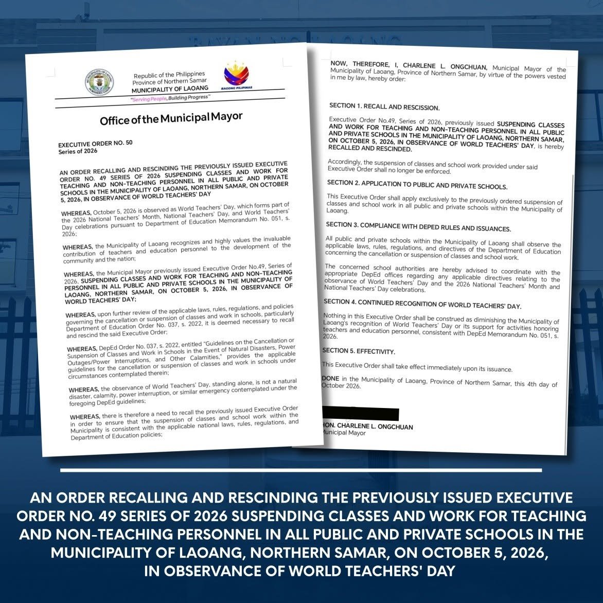 Teachers’ Day class suspensions face scrutiny over legal basis