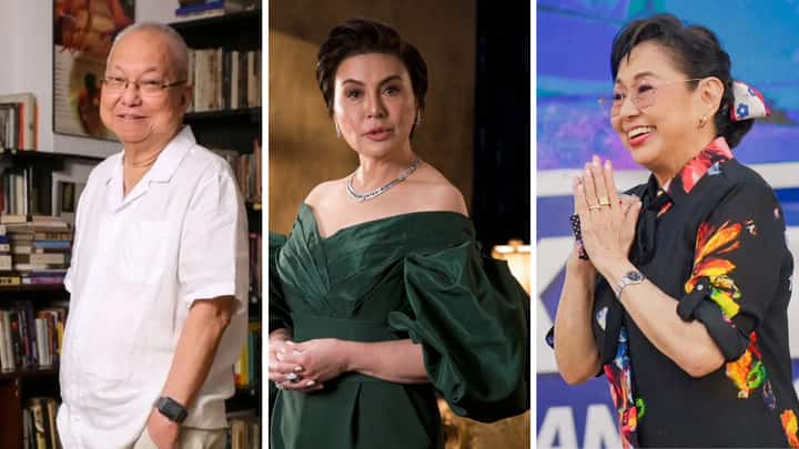 RICKY Lee, Sharon Cuneta and VILMA Santos
