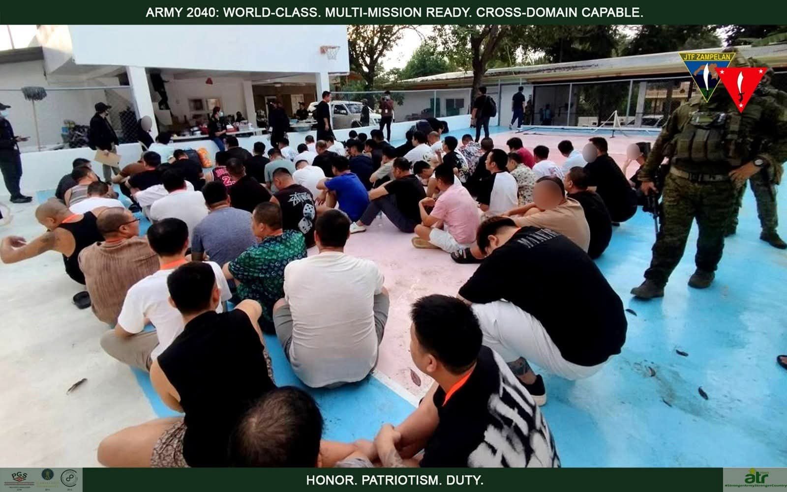 Scam hubs raided in Zamboanga 
