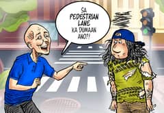 Who protects the pedestrians?