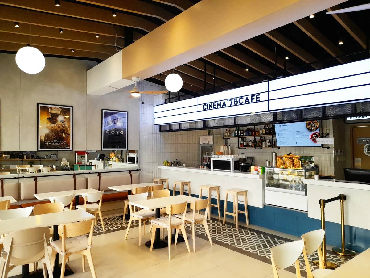 Cinema '76 cafe.