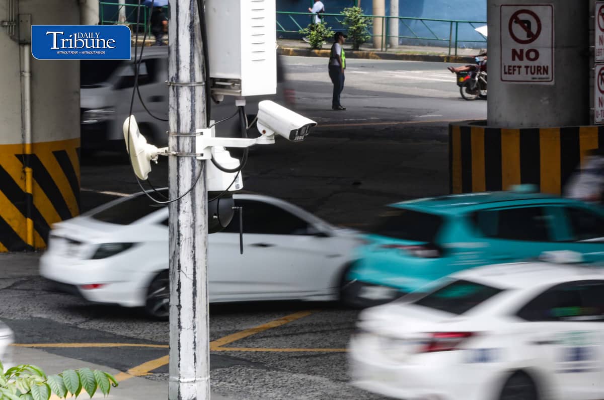 (October 05 2026) An Closed Circuit Television (CCTV) monitor the motorists passing along Edsa corner East Avenue and Timog avenue in Quezon City on Monday October 5 2026, as the start the No Contact Apprehension Policy (NCAP, by using of the camera-based traffic enforcement to apprehend motorists for traffic violations. Photo/Analy Labor