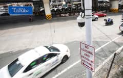 (October 05 2026) An Closed Circuit Television (CCTV) monitor the motorists passing along Edsa corner East Avenue and Timog avenue in Quezon City on Monday October 5 2026, as the start the No Contact Apprehension Policy (NCAP, by using of the camera-based traffic enforcement to apprehend motorists for traffic violations. Photo/Analy Labor