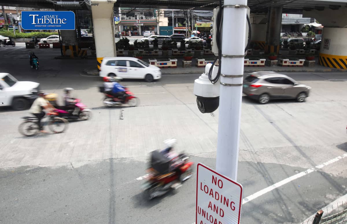 (October 05 2026) An Closed Circuit Television (CCTV) monitor the motorists passing along Edsa corner East Avenue and Timog avenue in Quezon City on Monday October 5 2026, as the start the No Contact Apprehension Policy (NCAP, by using of the camera-based traffic enforcement to apprehend motorists for traffic violations. Photo/Analy Labor