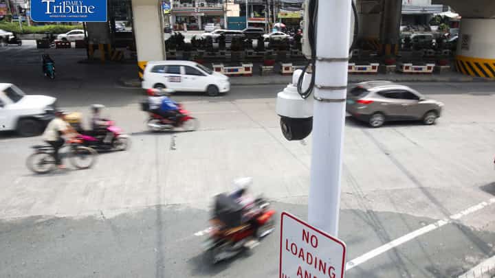 (October 05 2026) An Closed Circuit Television (CCTV) monitor the motorists passing along Edsa corner East Avenue and Timog avenue in Quezon City on Monday October 5 2026, as the start the No Contact Apprehension Policy (NCAP, by using of the camera-based traffic enforcement to apprehend motorists for traffic violations. Photo/Analy Labor